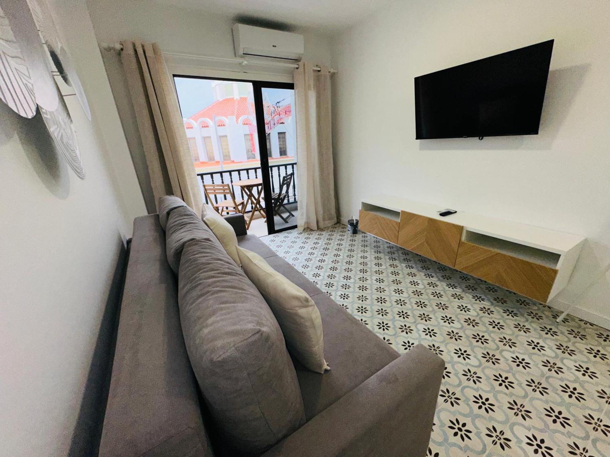 Central Flat Los Cristianos Square Guincho  المظهر الخارجي الصورة